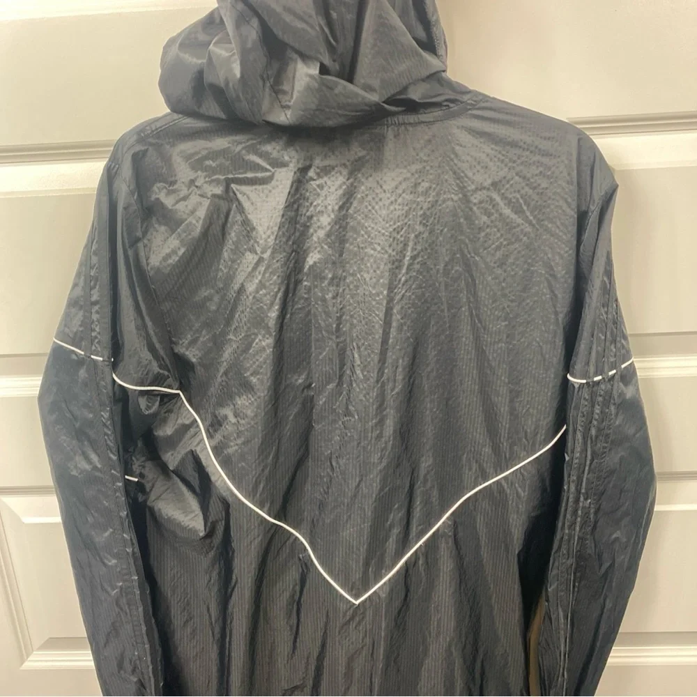 Adidas Skateboarding Sample Jacket Men Black Windbreaker Lightweight Rare Medium